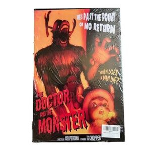 The Doctor and the monster canvas size 12”x18”